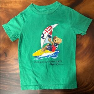 Polo teddy bear tshirt. Toddler